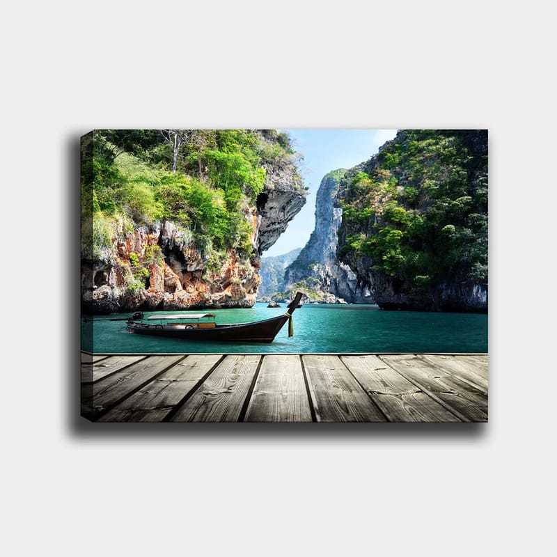 Dekorativ Canvasbilde 70x100 cm - Flerfarget - Innredning - Bilder & kunst - Lerretsbilder