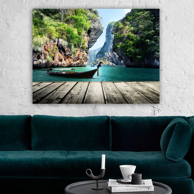 Dekorativ Canvasbilde 70x100 cm - Flerfarget - Innredning - Bilder & kunst - Lerretsbilder