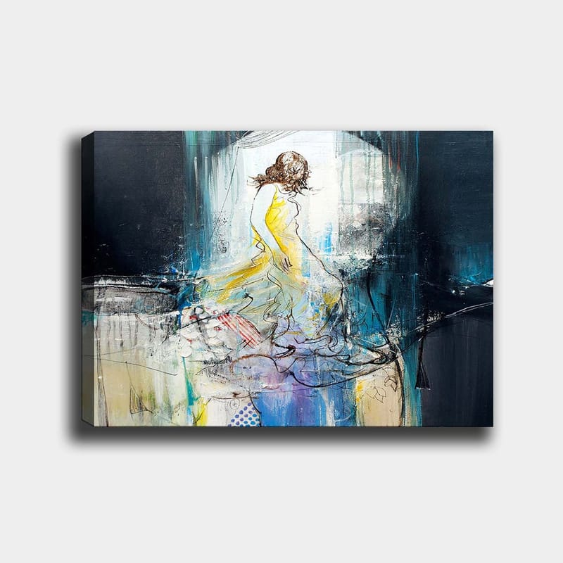 Dekorativ Canvasbilde 70x100 cm - Flerfarget - Innredning - Bilder & kunst - Lerretsbilder