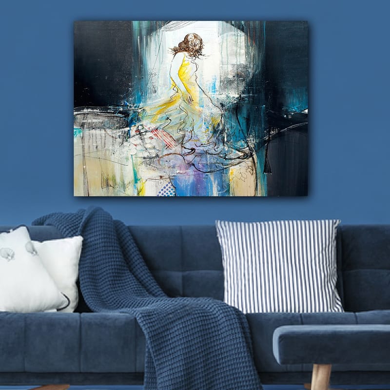 Dekorativ Canvasbilde 70x100 cm - Flerfarget - Innredning - Bilder & kunst - Lerretsbilder