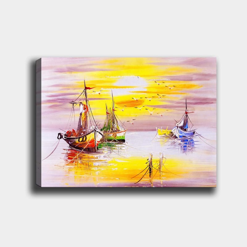 Dekorativ Canvasbilde 70x100 cm - Flerfarget - Innredning - Bilder & kunst - Lerretsbilder