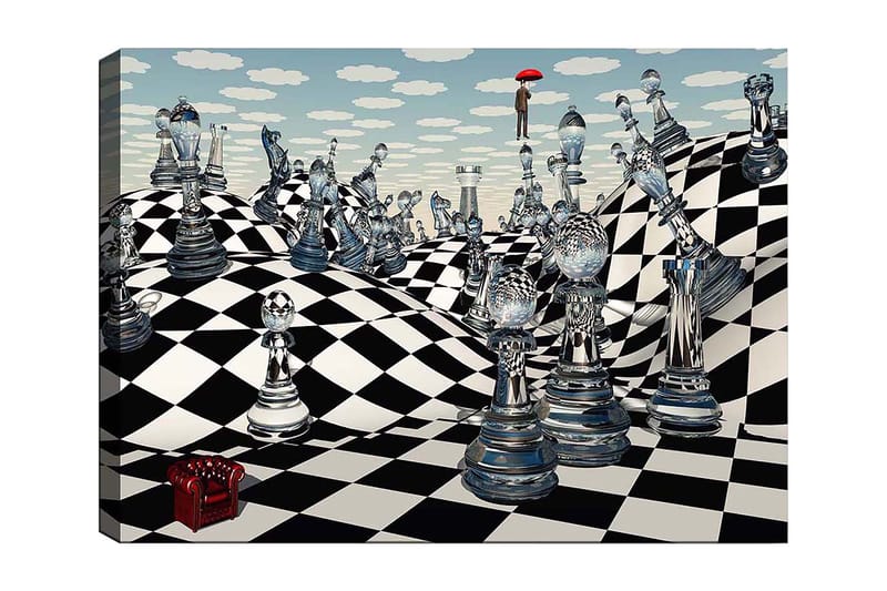 Dekorativ Canvasbilde 70x100 cm - Flerfarget - Innredning - Bilder & kunst - Lerretsbilder