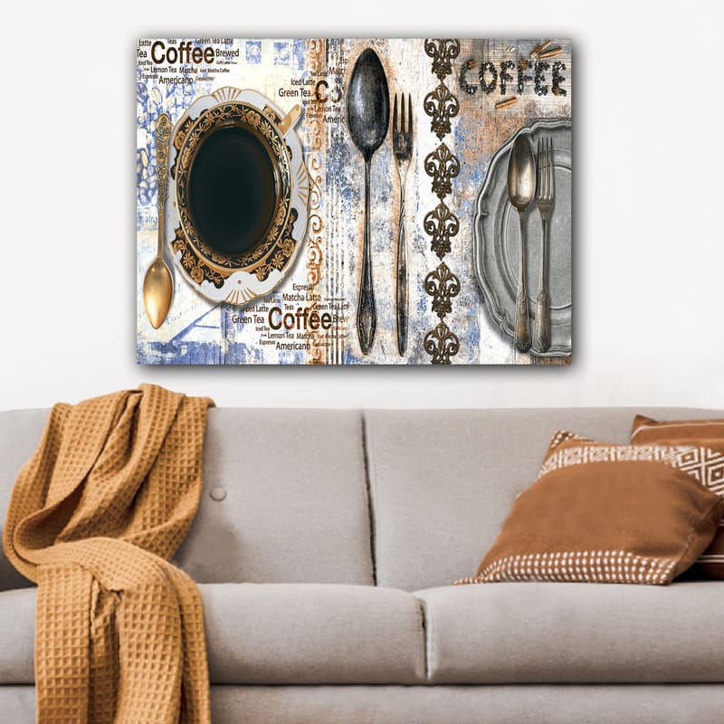 Dekorativ Canvasbilde 70x100 cm - Flerfarget - Innredning - Bilder & kunst - Lerretsbilder