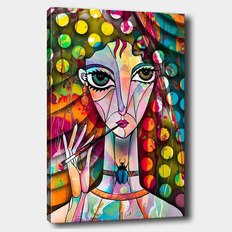 Dekorativ Canvasbilde 70x100 cm, Flerfarget