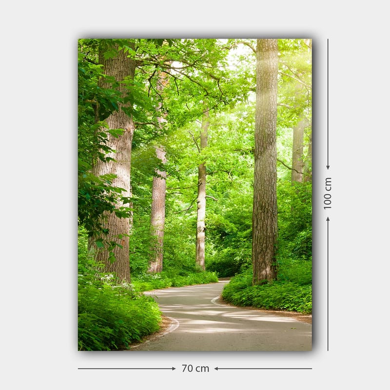 Dekorativ Canvasbilde 70x100 cm - Flerfarget - Innredning - Bilder & kunst - Lerretsbilder