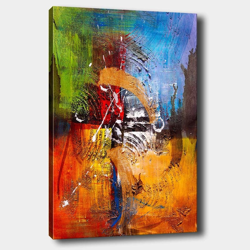 Dekorativ Canvasbilde 70x100 cm - Flerfarget - Innredning - Bilder & kunst - Lerretsbilder