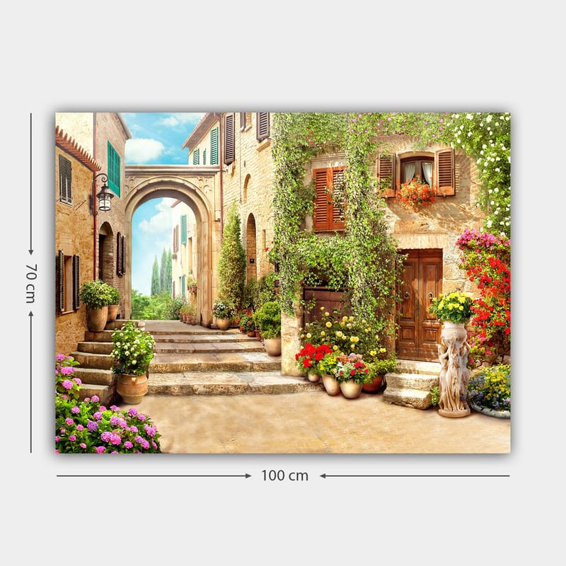 Dekorativ Canvasbilde 70x100 cm - Flerfarget - Innredning - Bilder & kunst - Lerretsbilder