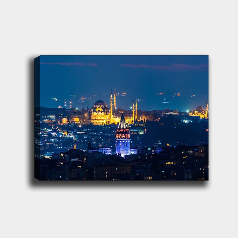Dekorativ Canvasbilde 70x100 cm - Flerfarget - Innredning - Bilder & kunst - Lerretsbilder