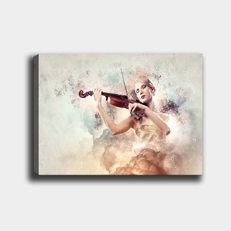 Dekorativ Canvasbilde 70x100 cm - Flerfarget - Innredning - Bilder & kunst - Lerretsbilder