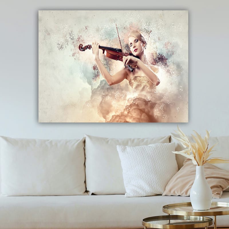 Dekorativ Canvasbilde 70x100 cm - Flerfarget - Innredning - Bilder & kunst - Lerretsbilder