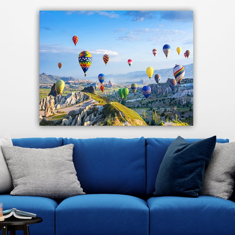 Dekorativ Canvasbilde 70x100 cm - Flerfarget - Innredning - Bilder & kunst - Lerretsbilder