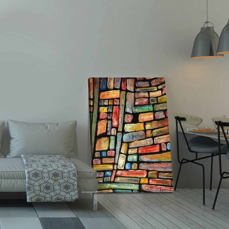 Dekorativ Canvasbilde 70x100 cm - Flerfarget - Innredning - Bilder & kunst - Lerretsbilder