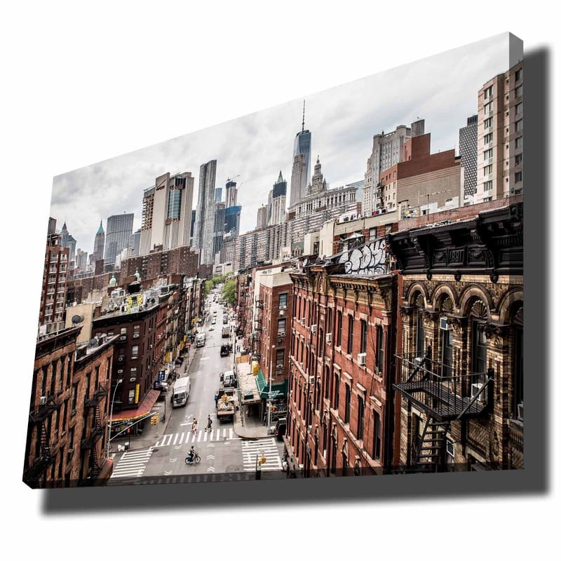 Dekorativ Canvasbilde 70x100 cm - Flerfarget - Innredning - Bilder & kunst - Lerretsbilder