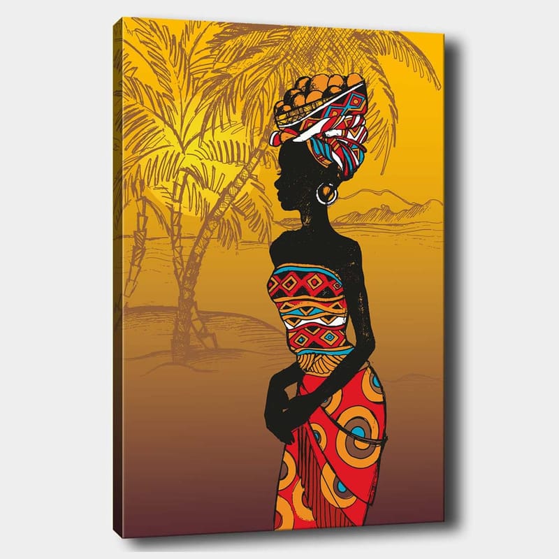 Dekorativ Canvasbilde 70x100 cm - Flerfarget - Innredning - Bilder & kunst - Lerretsbilder