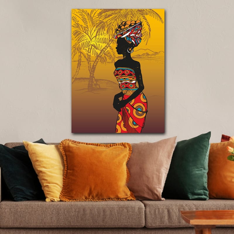 Dekorativ Canvasbilde 70x100 cm - Flerfarget - Innredning - Bilder & kunst - Lerretsbilder