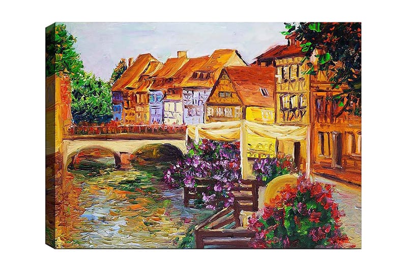 Dekorativ Canvasbilde 70x100 cm - Flerfarget - Innredning - Bilder & kunst - Lerretsbilder