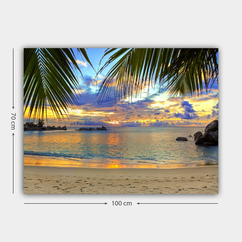 Dekorativ Canvasbilde 70x100 cm - Flerfarget - Innredning - Bilder & kunst - Lerretsbilder