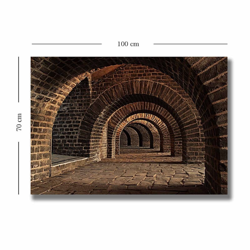 Dekorativ Canvasbilde 70x100 cm - Flerfarget - Innredning - Bilder & kunst - Lerretsbilder
