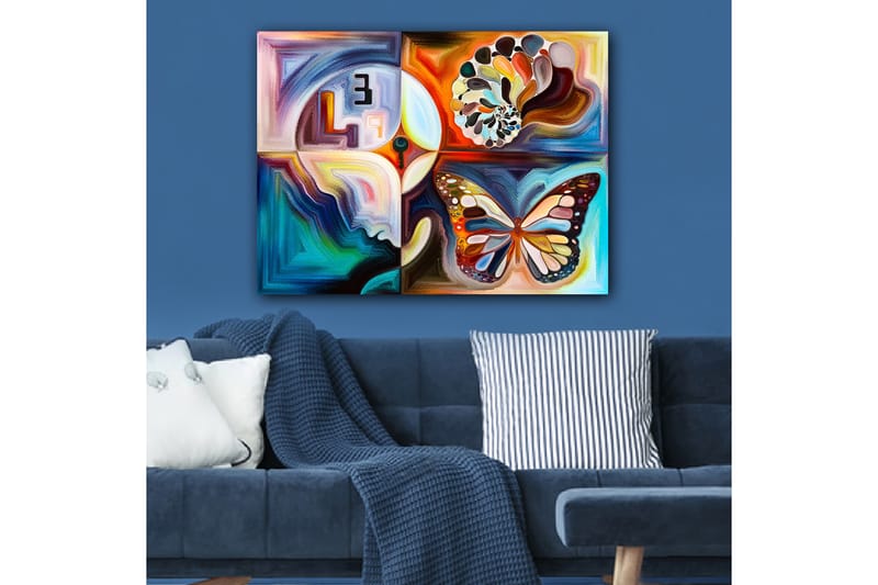 Dekorativ Canvasbilde 70x100 cm - Flerfarget - Innredning - Bilder & kunst - Lerretsbilder