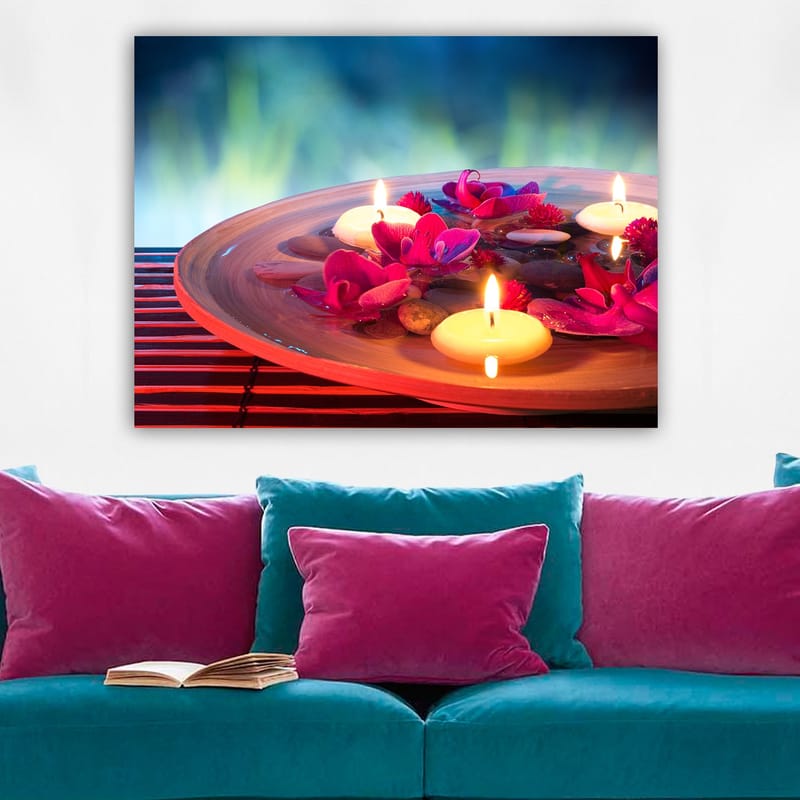 Dekorativ Canvasbilde 70x100 cm - Flerfarget - Innredning - Bilder & kunst - Lerretsbilder