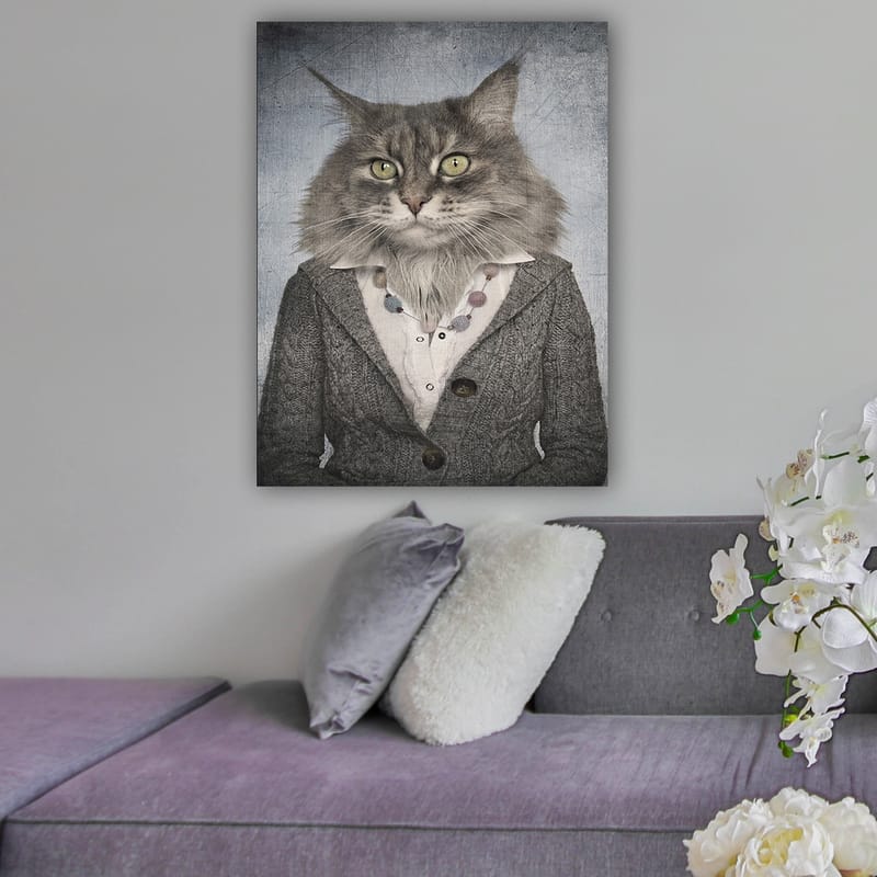 Dekorativ Canvasbilde 70x100 cm - Flerfarget - Innredning - Bilder & kunst - Lerretsbilder