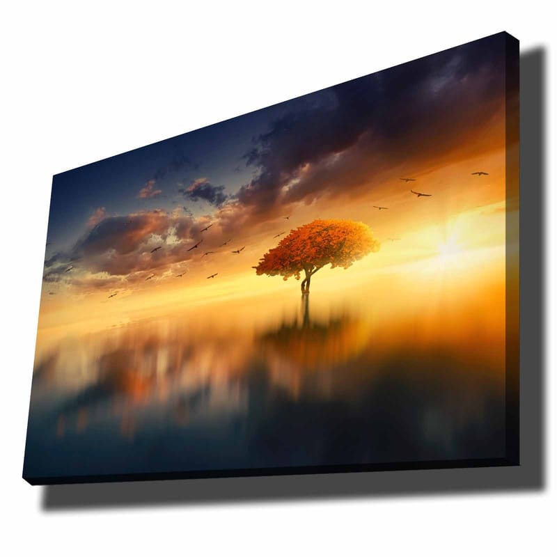 Dekorativ Canvasbilde 70x100 cm - Flerfarget - Lerretsbilder