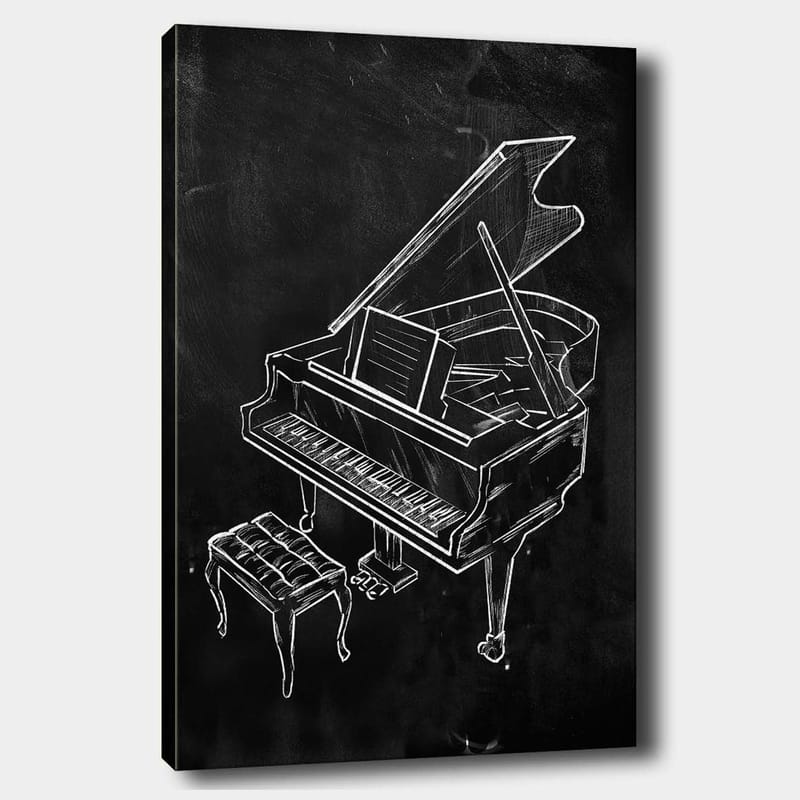 Dekorativ Canvasbilde 70x100 cm - Flerfarget - Innredning - Bilder & kunst - Lerretsbilder