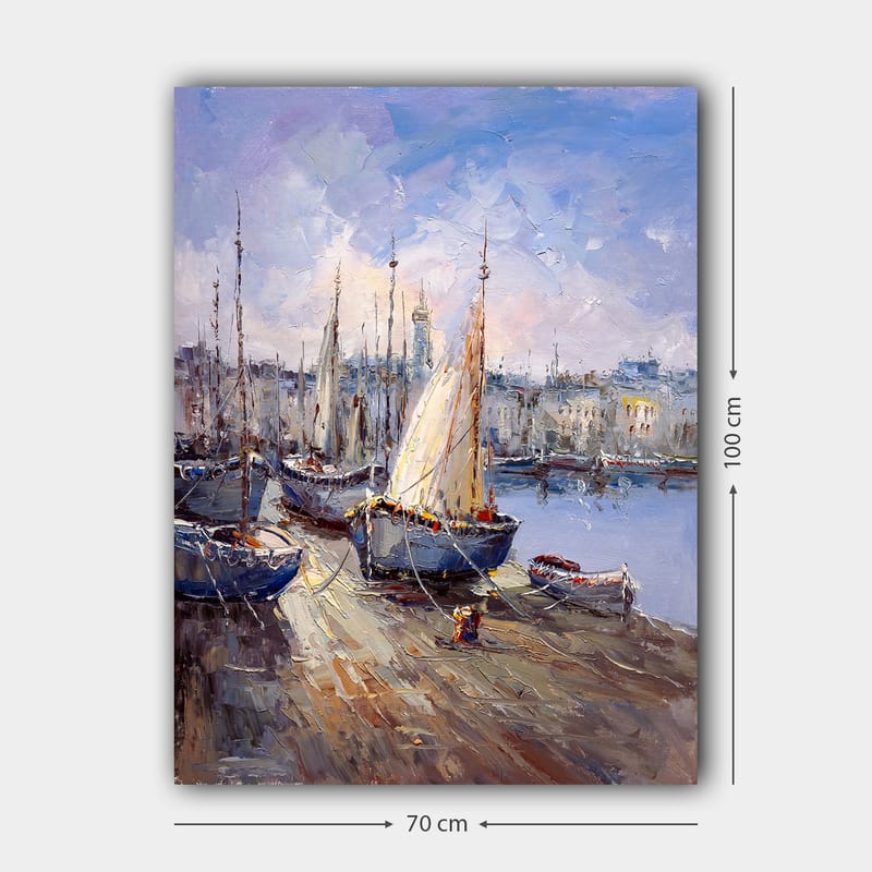 Dekorativ Canvasbilde 70x100 cm - Flerfarget - Innredning - Bilder & kunst - Lerretsbilder