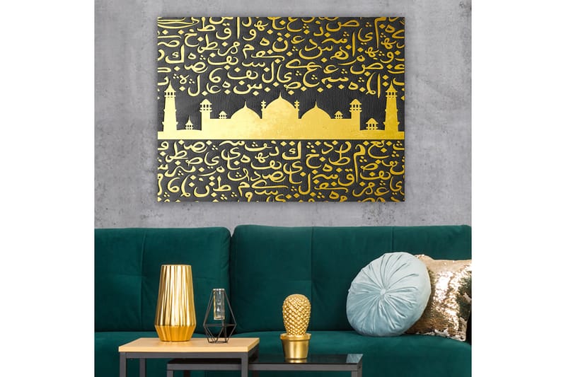 Dekorativ Canvasbilde 70x100 cm - Flerfarget - Innredning - Bilder & kunst - Lerretsbilder