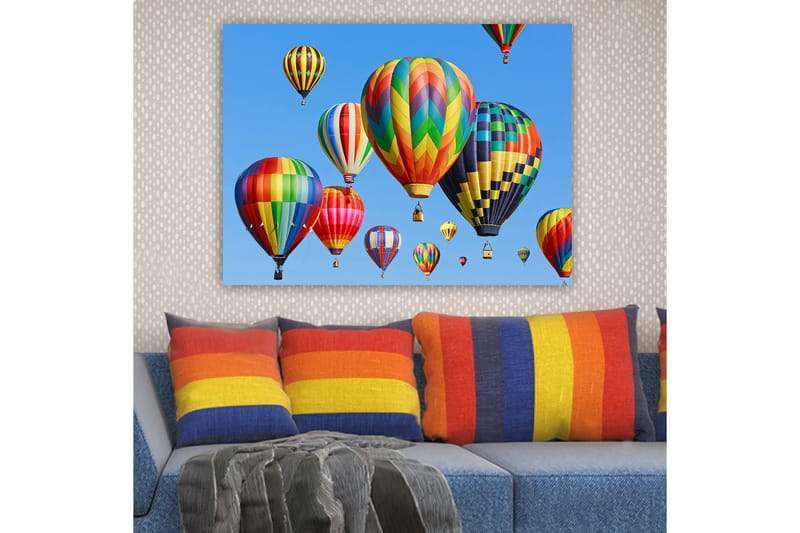 Dekorativ Canvasbilde 70x100 cm - Flerfarget - Innredning - Bilder & kunst - Lerretsbilder