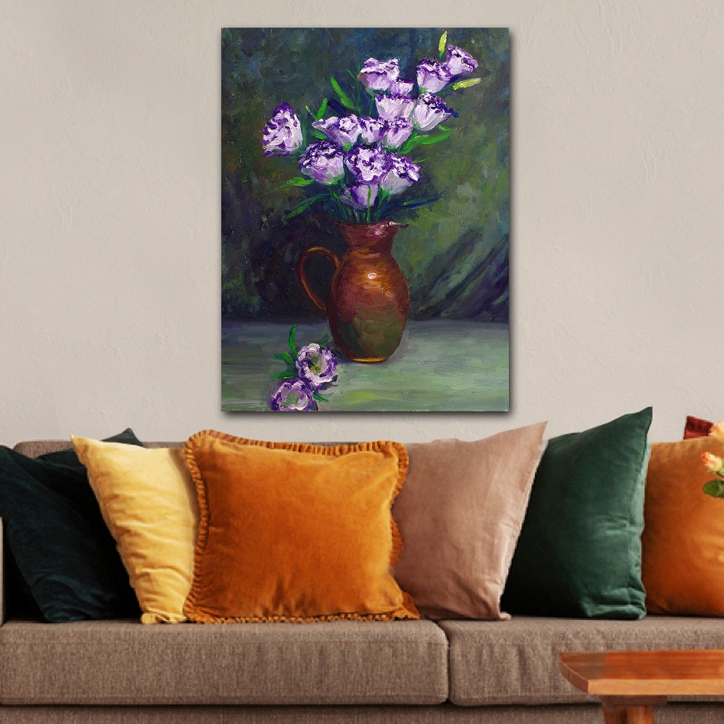 Dekorativ Canvasbilde 70x100 cm - Flerfarget - Innredning - Bilder & kunst - Lerretsbilder