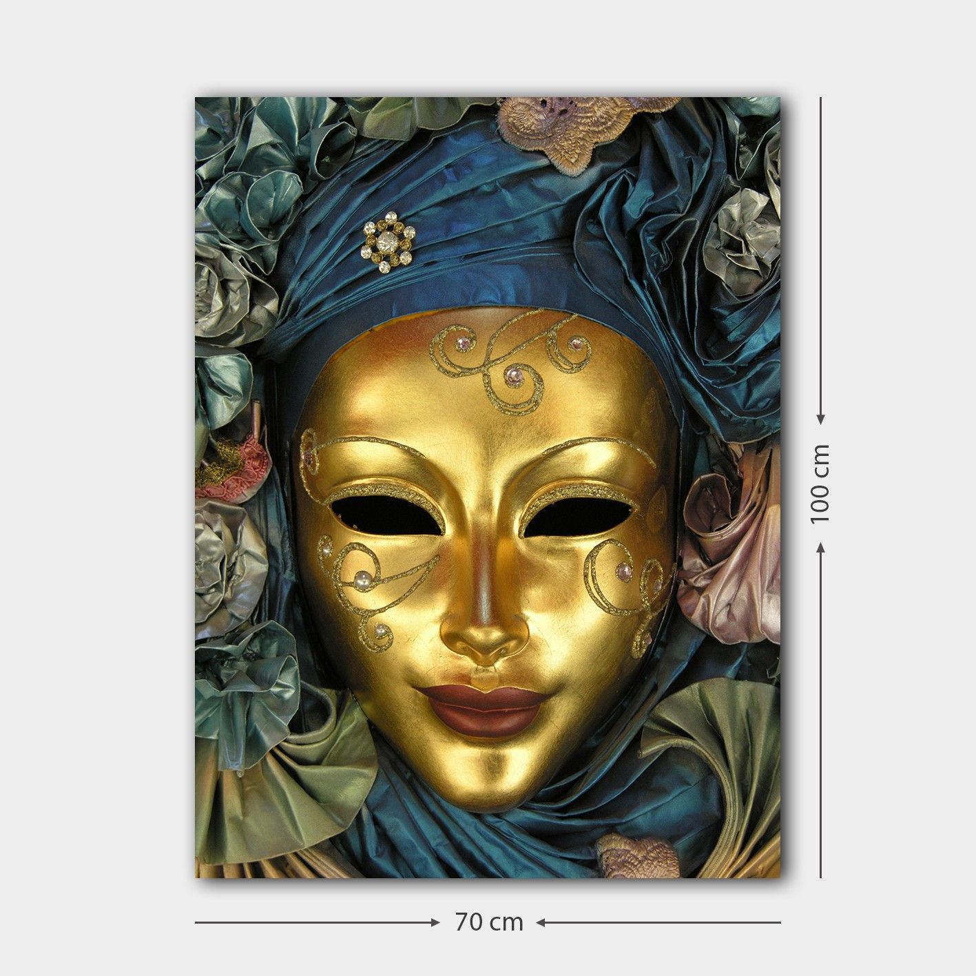 Dekorativ Canvasbilde 70x100 cm - Flerfarget - Innredning - Bilder & kunst - Lerretsbilder