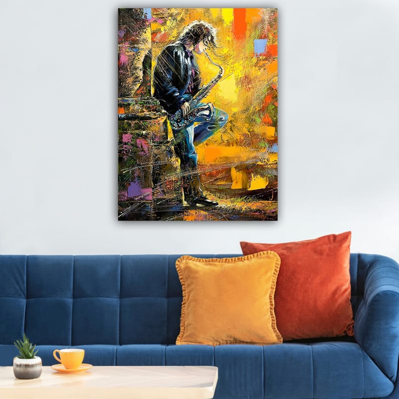 Dekorativ Canvasbilde 70x100 cm - Flerfarget - Innredning - Bilder & kunst - Lerretsbilder