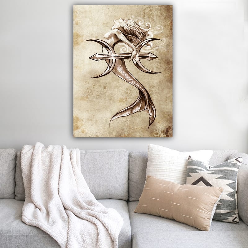 Dekorativ Canvasbilde 70x100 cm - Flerfarget - Innredning - Bilder & kunst - Lerretsbilder