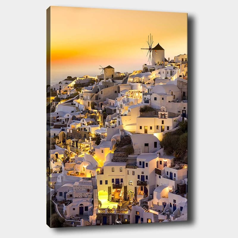 Dekorativ Canvasbilde 70x100 cm - Flerfarget - Innredning - Bilder & kunst - Lerretsbilder