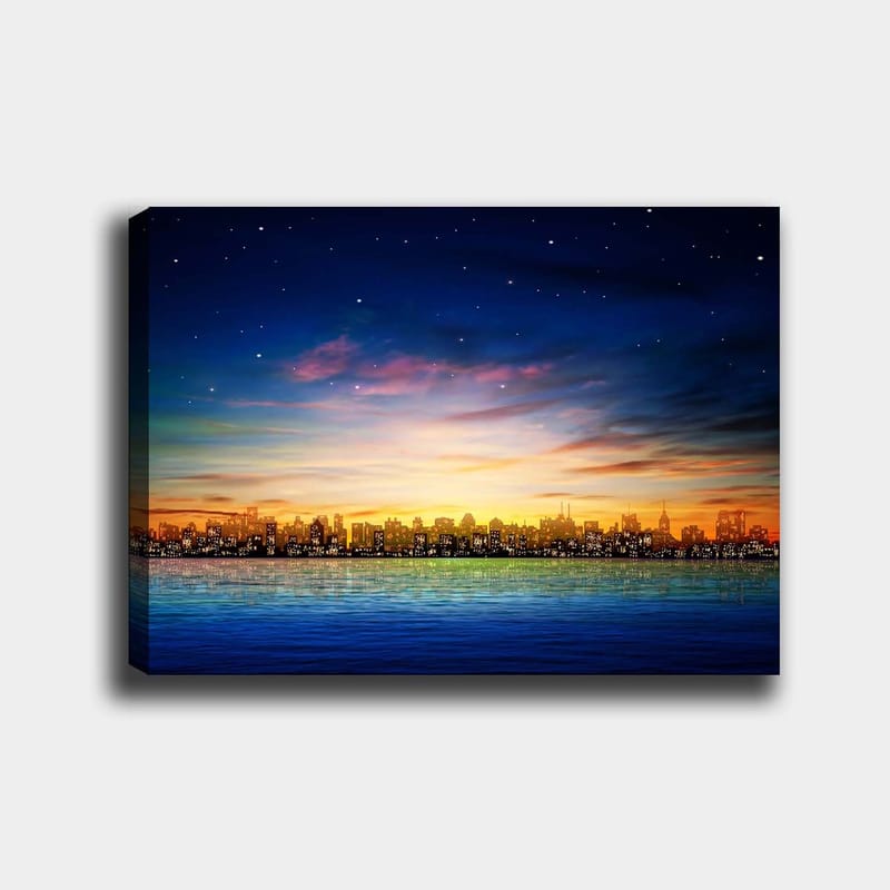Dekorativ Canvasbilde 70x100 cm - Flerfarget - Innredning - Bilder & kunst - Lerretsbilder