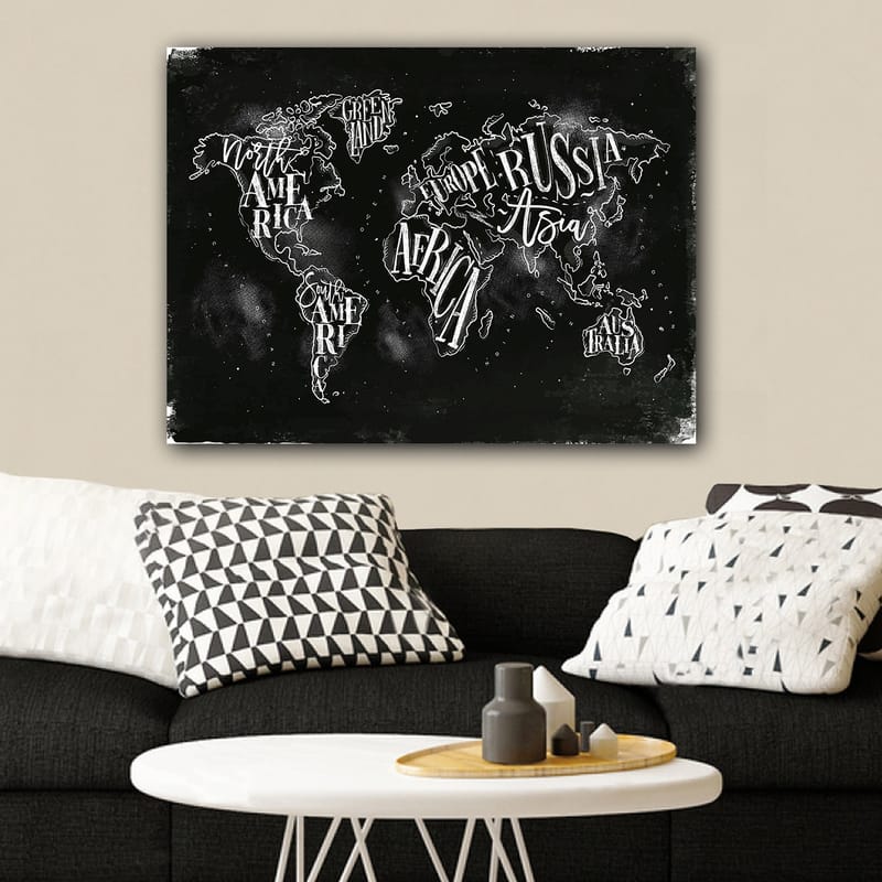 Dekorativ Canvasbilde 70x100 cm - Flerfarget - Innredning - Bilder & kunst - Lerretsbilder