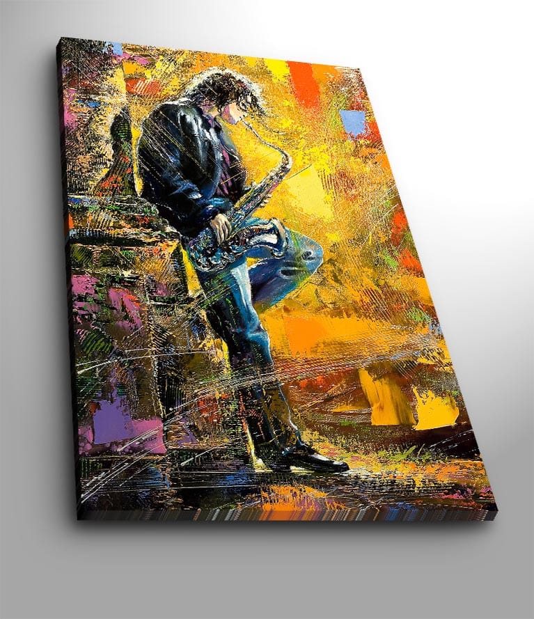 Dekorativ Canvasbilde 70x100 cm - Flerfarget - Innredning - Bilder & kunst - Lerretsbilder