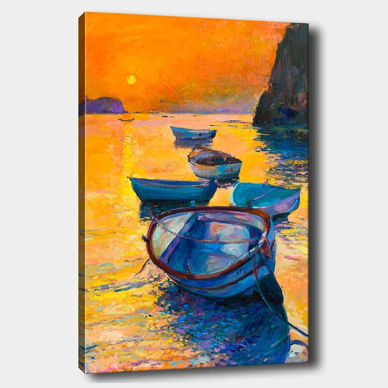 Dekorativ Canvasbilde 70x100 cm - Flerfarget - Innredning - Bilder & kunst - Lerretsbilder