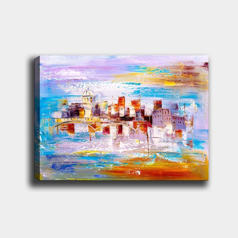 Dekorativ Canvasbilde 70x100 cm - Flerfarget - Innredning - Bilder & kunst - Lerretsbilder