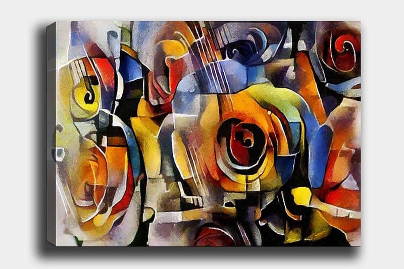 Dekorativ Canvasbilde 70x100 cm - Flerfarget - Innredning - Bilder & kunst - Lerretsbilder
