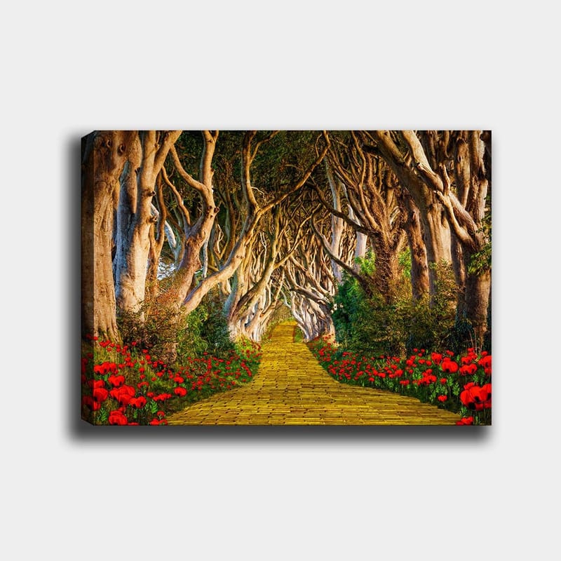 Dekorativ Canvasbilde 70x100 cm - Flerfarget - Innredning - Bilder & kunst - Lerretsbilder