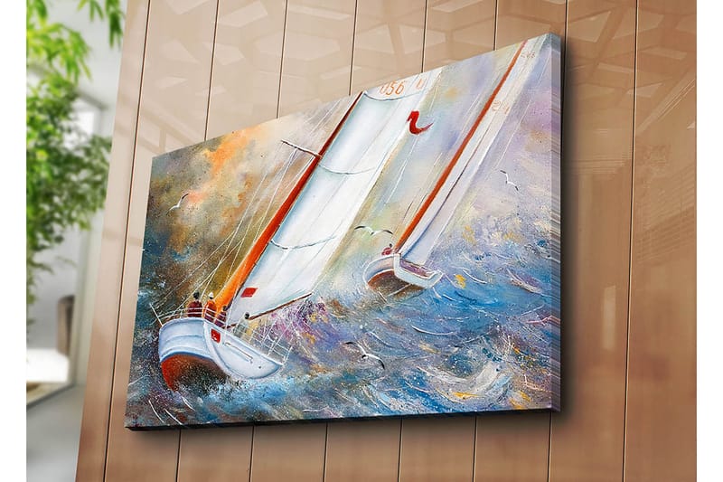 Dekorativ Canvasbilde 70x100 cm - Flerfarget - Innredning - Bilder & kunst - Lerretsbilder