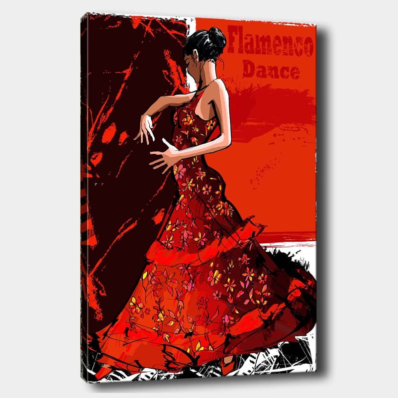 Dekorativ Canvasbilde 70x100 cm - Flerfarget - Innredning - Bilder & kunst - Lerretsbilder