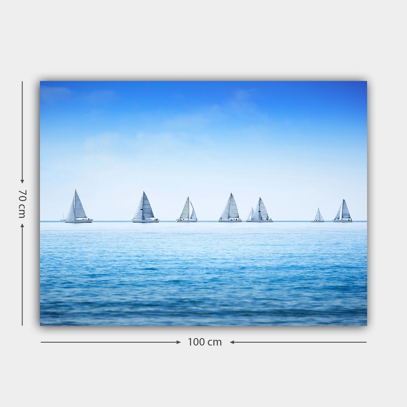 Dekorativ Canvasbilde 70x100 cm - Flerfarget - Innredning - Bilder & kunst - Lerretsbilder