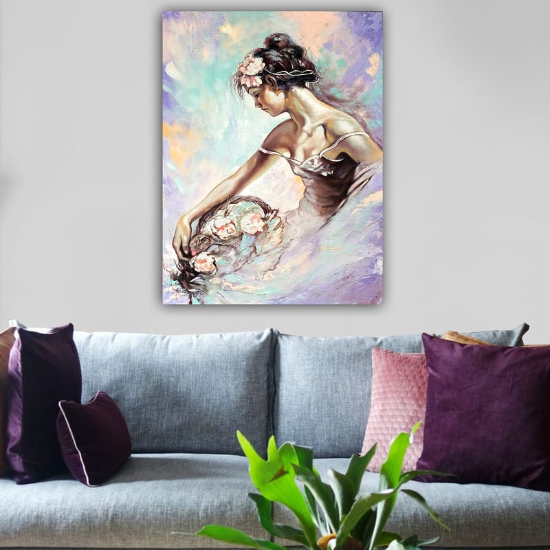 Dekorativ Canvasbilde 70x100 cm - Flerfarget - Innredning - Bilder & kunst - Lerretsbilder