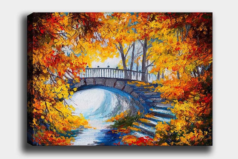 Dekorativ Canvasbilde 70x100 cm - Flerfarget - Innredning - Bilder & kunst - Lerretsbilder