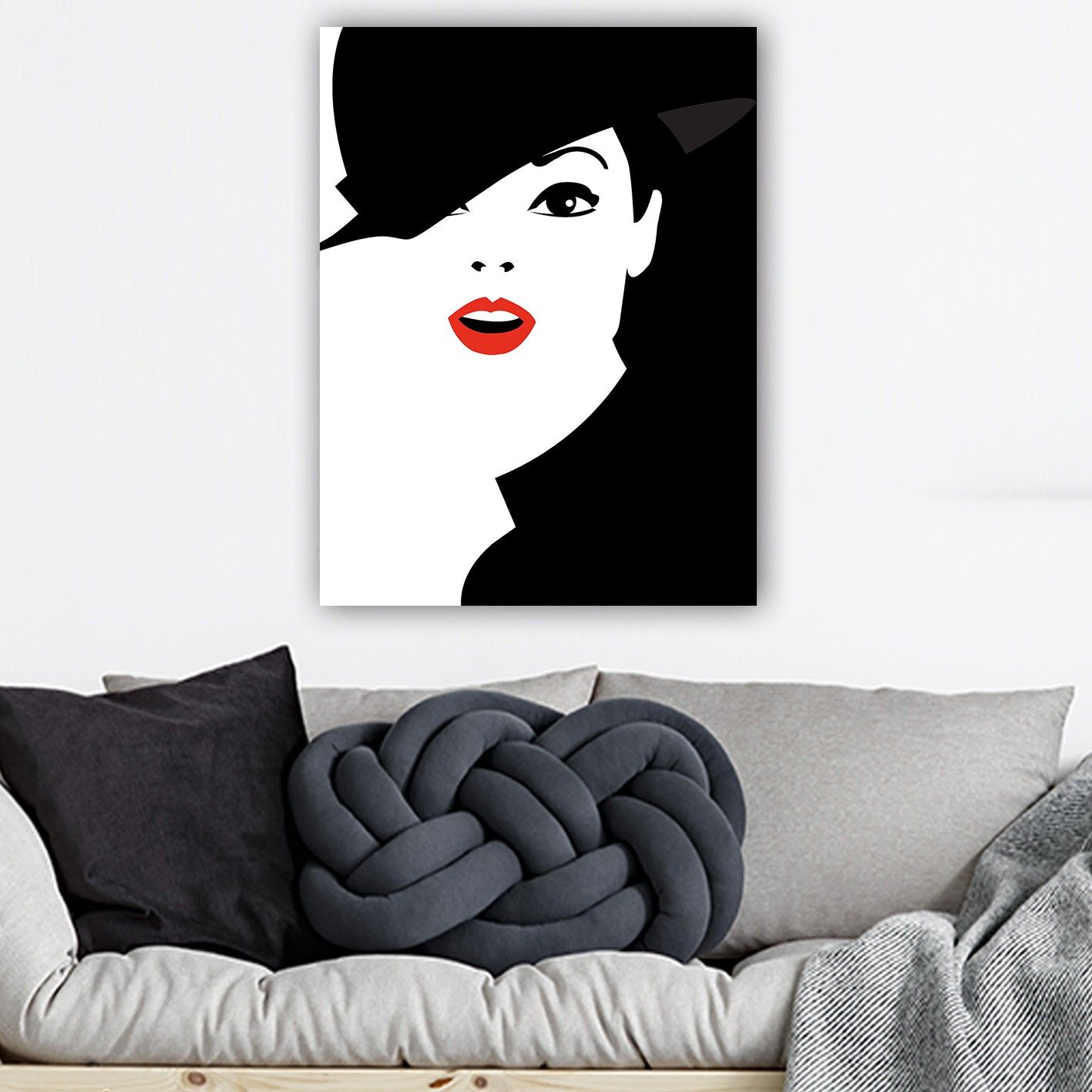 Dekorativ Canvasbilde 70x100 cm - Flerfarget - Innredning - Bilder & kunst - Lerretsbilder