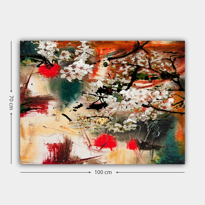 Dekorativ Canvasbilde 70x100 cm - Flerfarget - Innredning - Bilder & kunst - Lerretsbilder