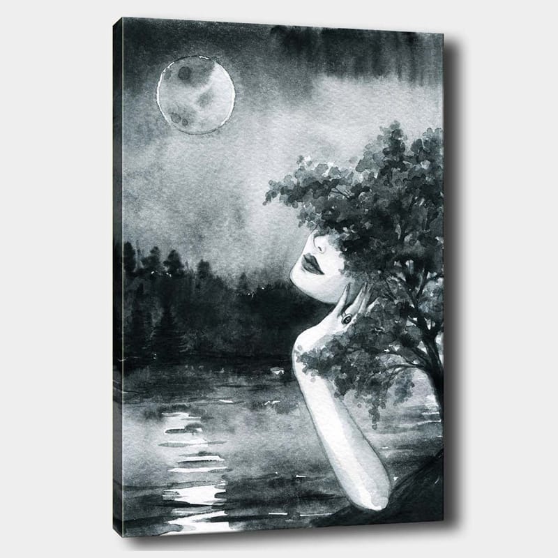 Dekorativ Canvasbilde 70x100 cm - Flerfarget - Innredning - Bilder & kunst - Lerretsbilder